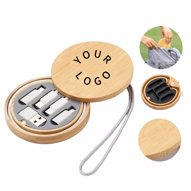 Bamboo Multi USB Charging Cable Kit
