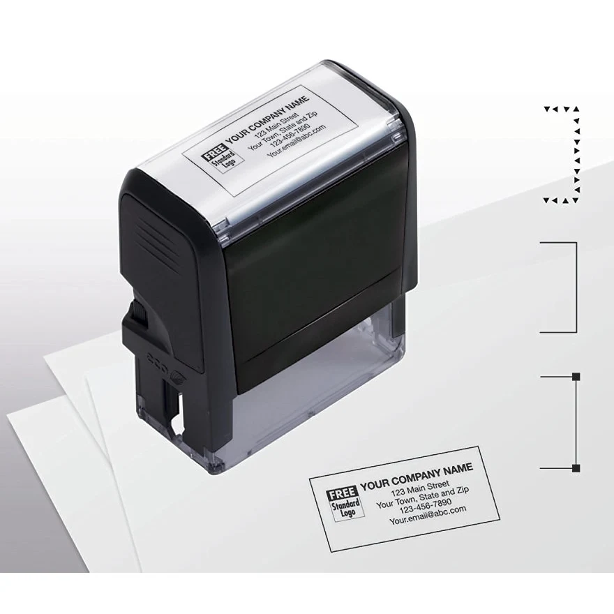 Stamp, Name & Address, Medium - Self-Inking 1