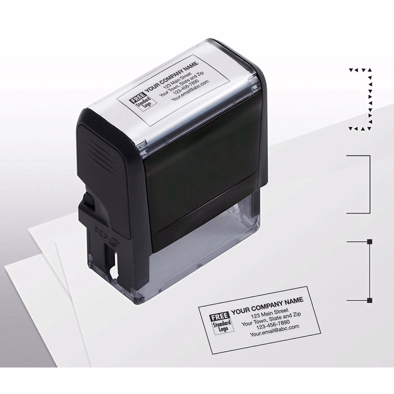 Stamp, Name & Address, Medium - Self-Inking