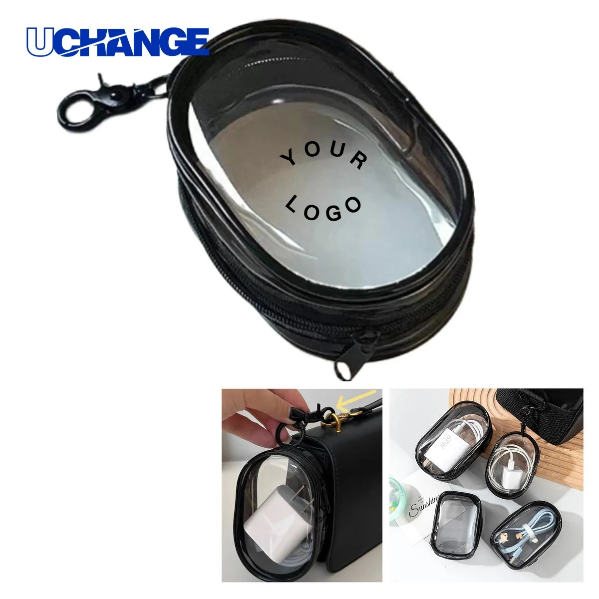 PVC Earphone Organizer Case Portable Design 1