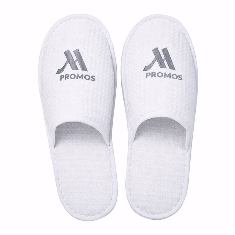 Waffle Pattern Disposable Slippers