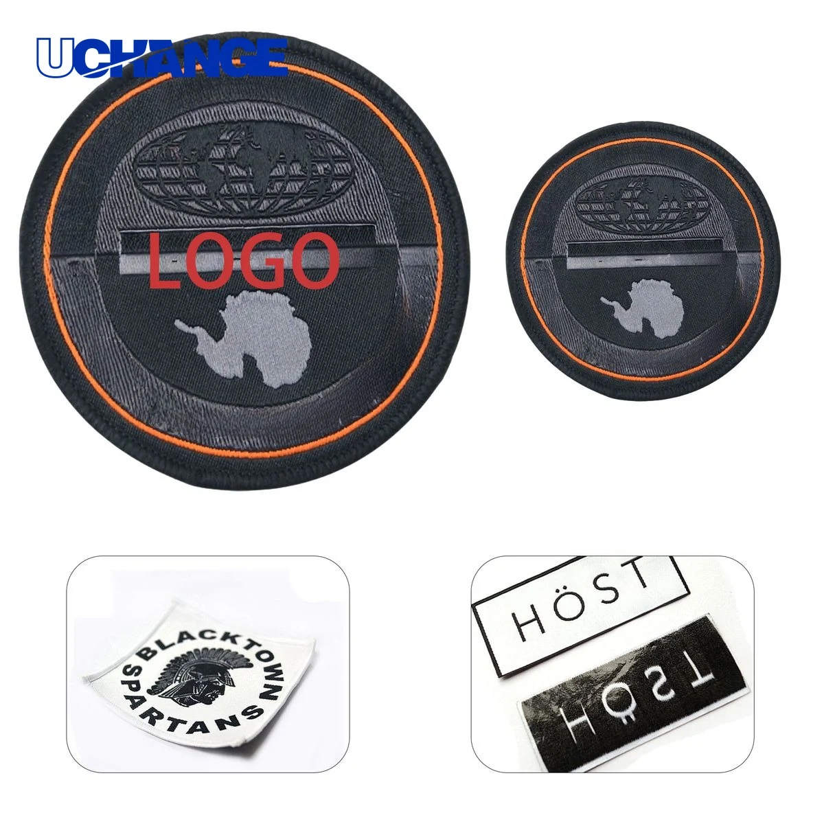 Polyester Woven Label Patch 1