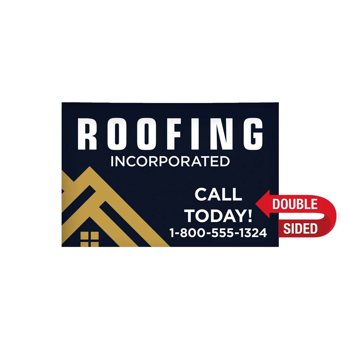 36" x 24" Corrugated Plastic Sign (Double-Sided) 1