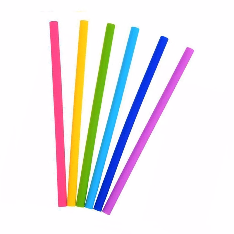 Straight Silicone Straw