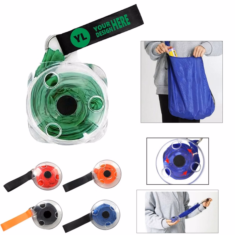 Disc Folding Storage Shopping Bag
