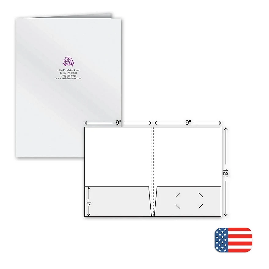 Expendable presentation folders 1