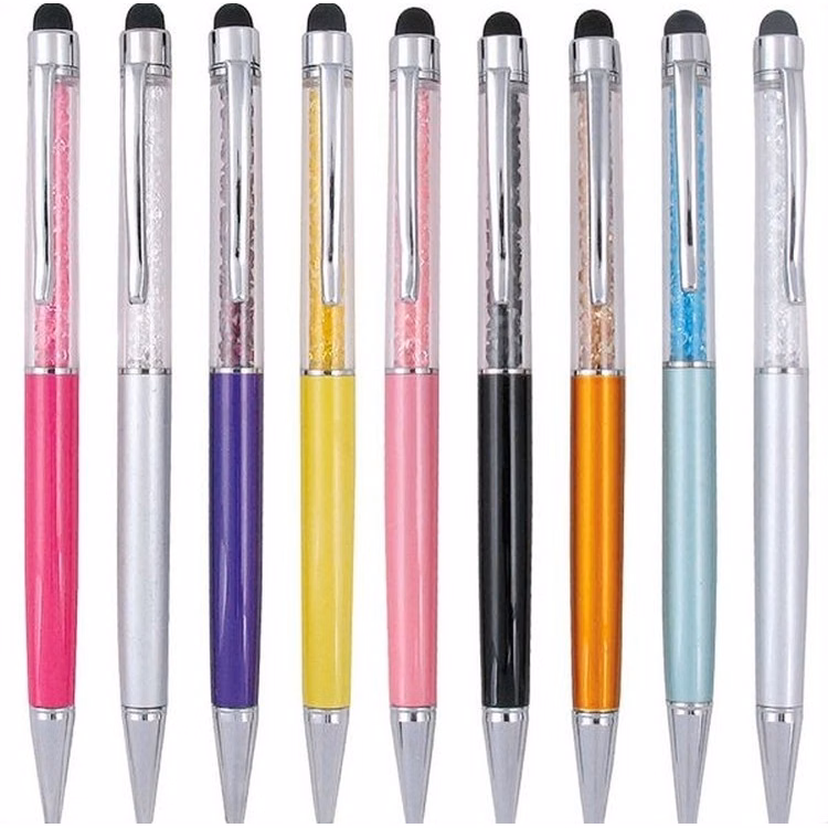 Multi Function Stylus Crystal Pen