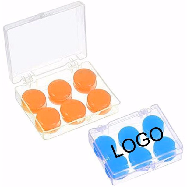 Anti-Bacterial Moldable Swimming Ear Plugs (Pack of 3 Pairs)