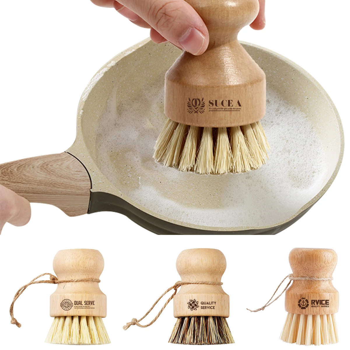 Wooden Dish Brush 1