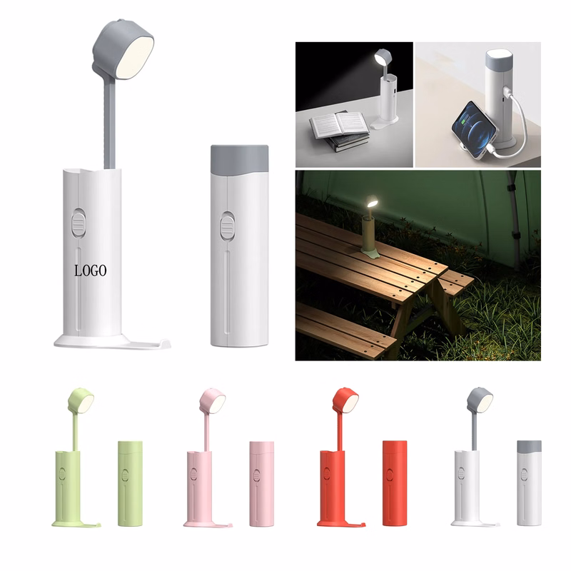 Rechargeable Telescopic Flashlight & LED Desk Lamp