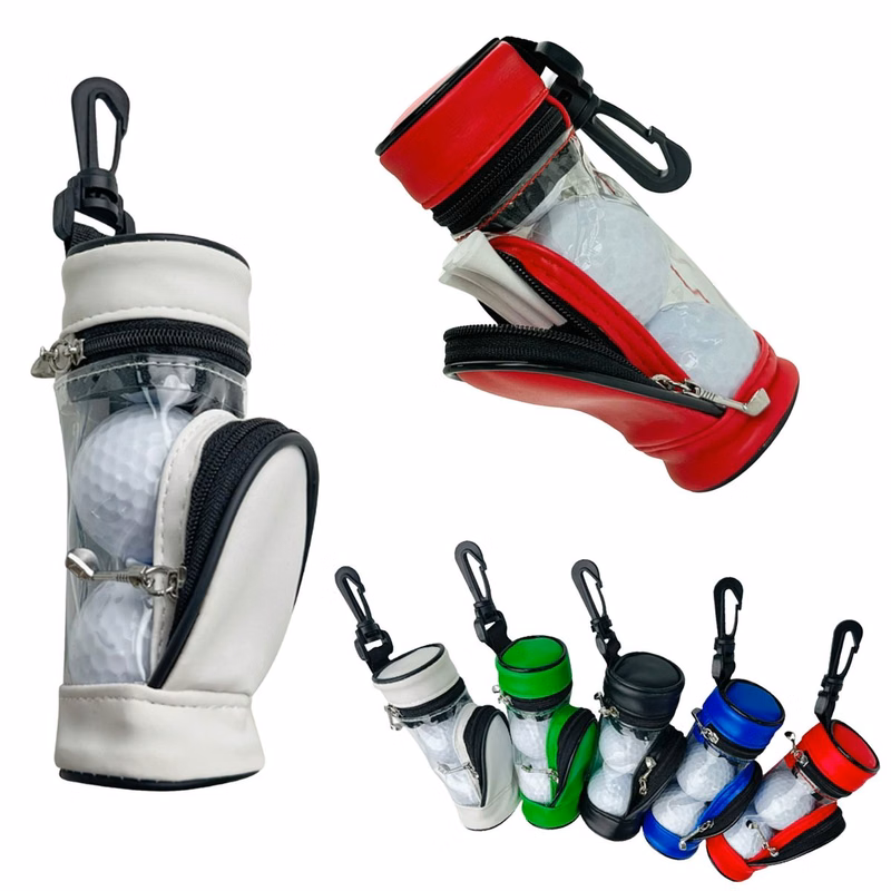 Mini See-through Golf Ball Bag