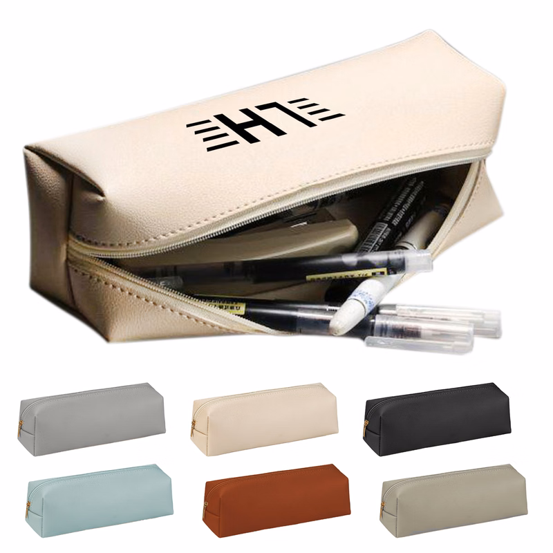 PU Cylindrical Pencil Case