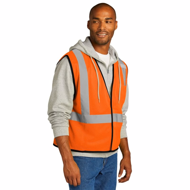 CornerStone ANSI 107 Class 2 Economy Mesh One-Pocket Vest.