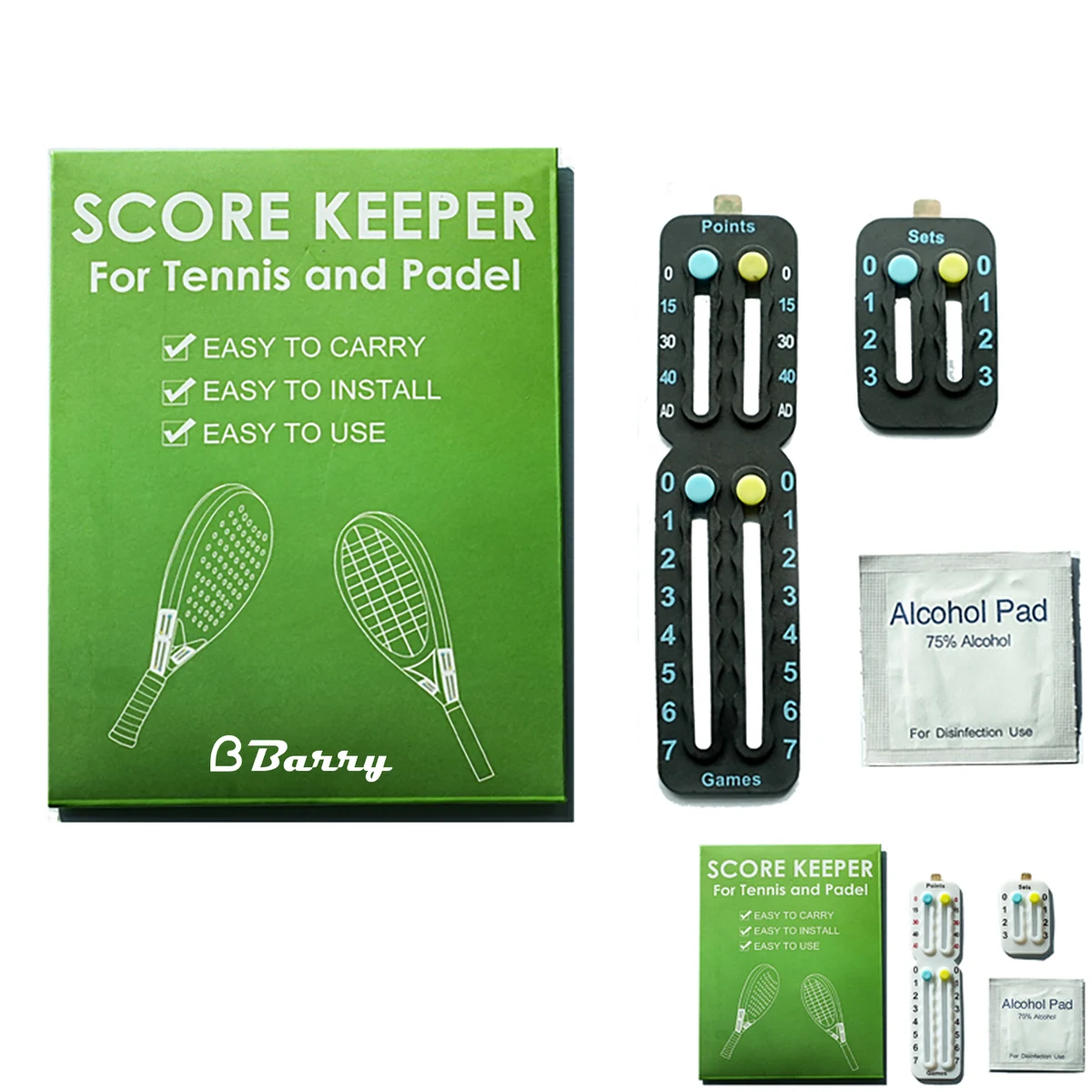 Portable Tennis Racket Marker 1