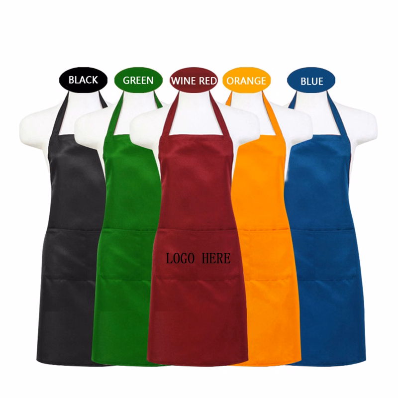 Kitchen Apron with 2 Pockets