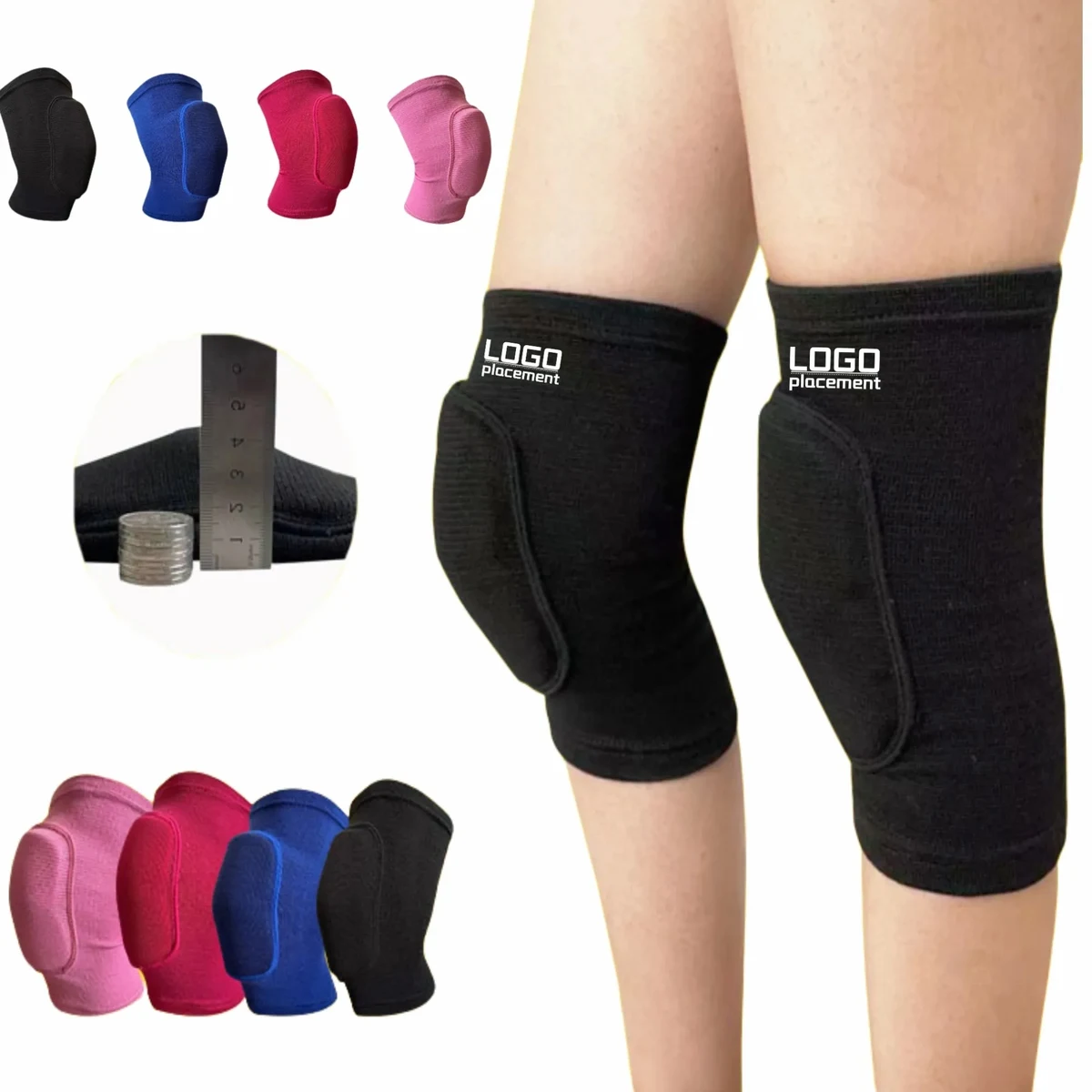Sports Knee Pads, Thick Sponge Protection 1