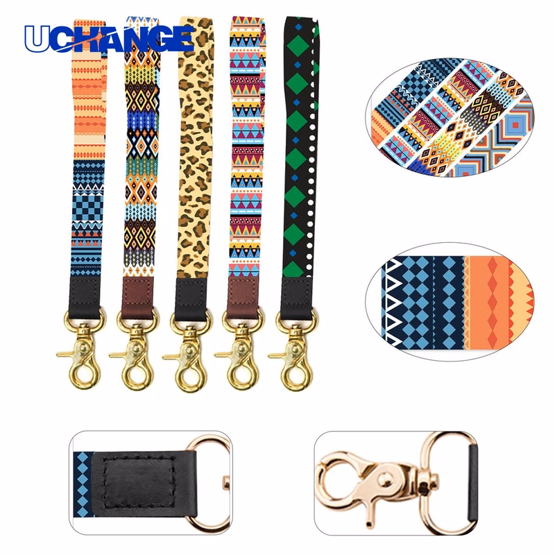 Full Color Wristband Keychain