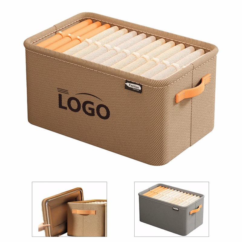 Thickened Fabric Storage Basket For Clothes Pants Home Dorm