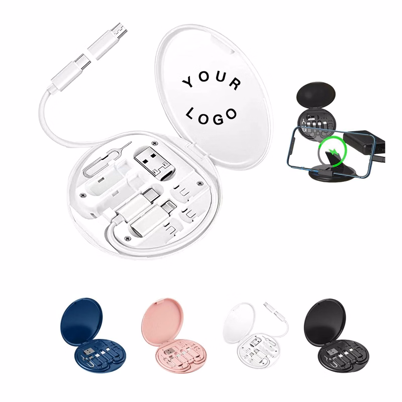 Fast Charging Cable Set with Device Stand