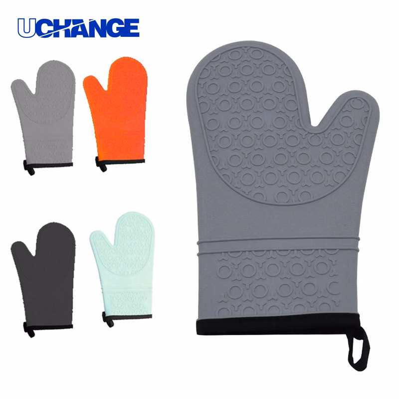 Silicone Heat Resistant Oven Mitts for Kitchen Use