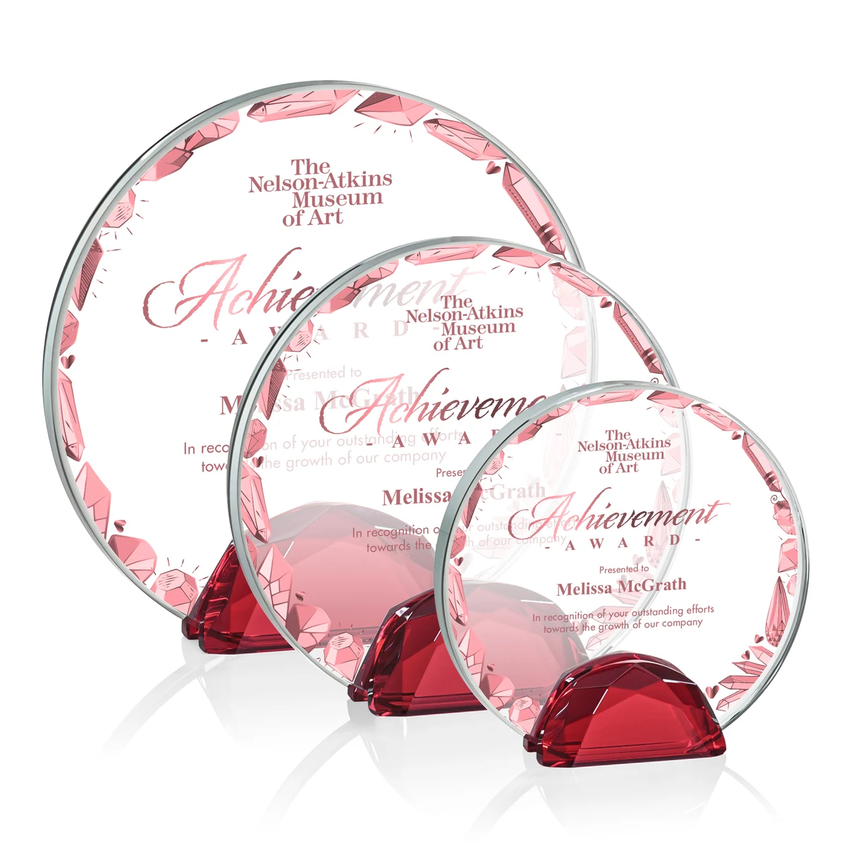 Galveston VividPrint™ Award - Red 1