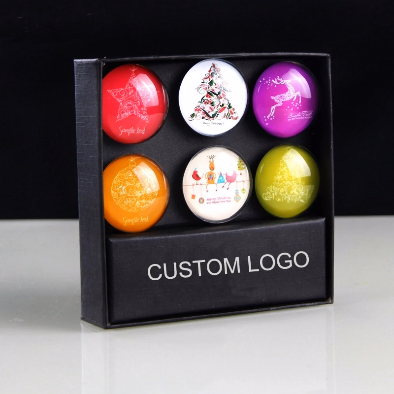 Custom Crystal Fridge Magnet Gift Set