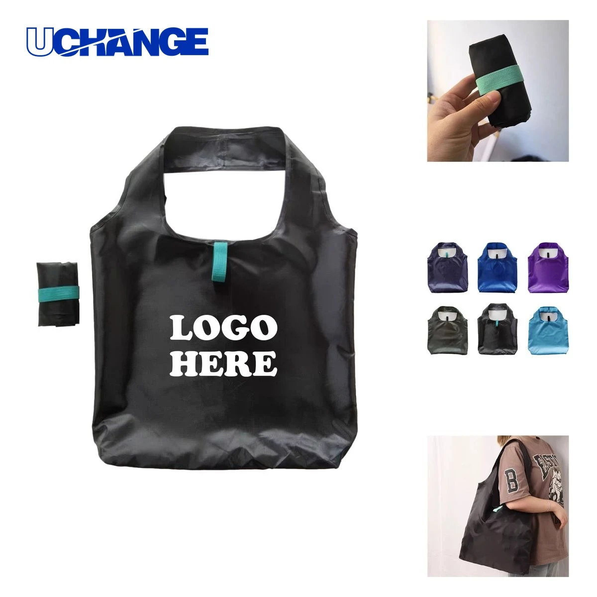Customizable Tote Bag Organizer, custom tote bag with logo imprint 1