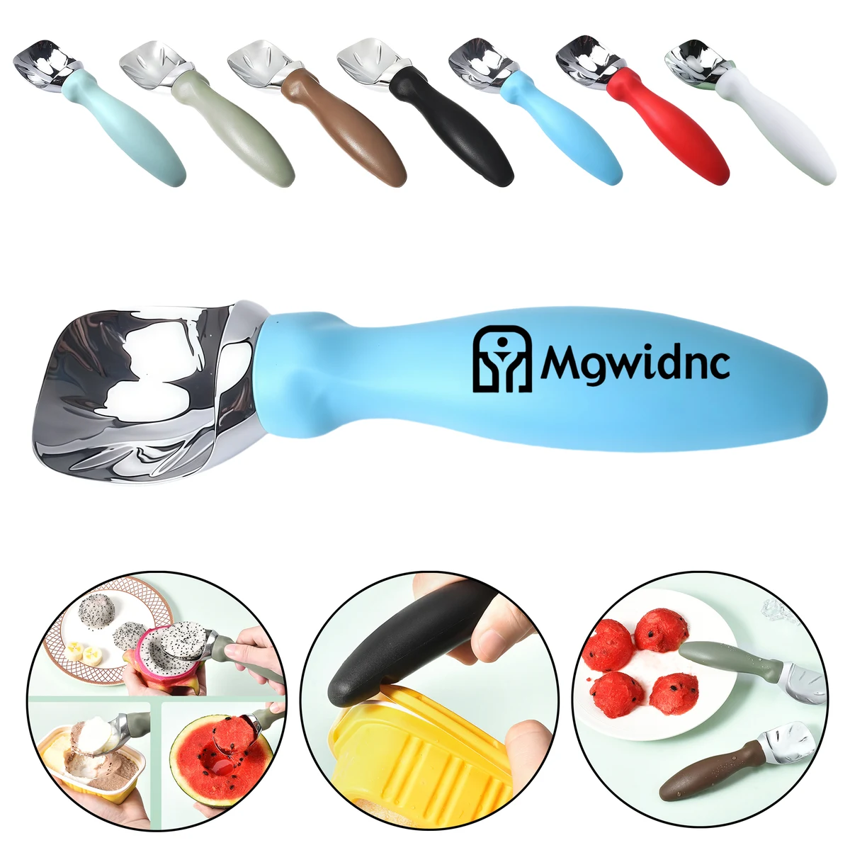 Plastic Handle Ice Cream Scoop for Home Use 1