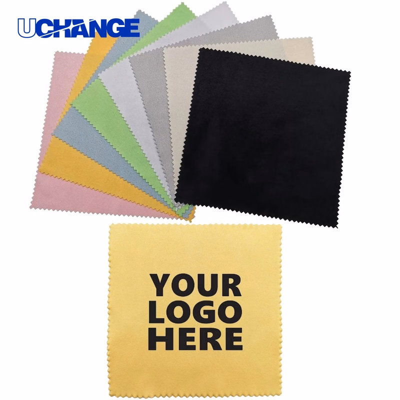 Eyewear Microfiber Suede Spectacle Cleaning Cloth Accessory