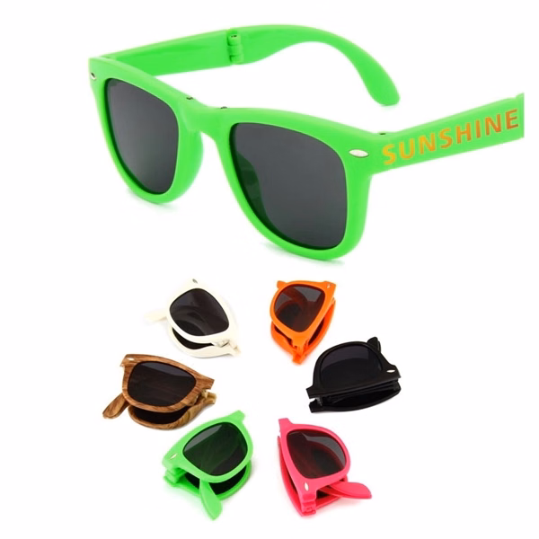 Custom Polarized Foldable Sunglasses — TR90 Frame Trade Show & Outdoor Event Giveaway