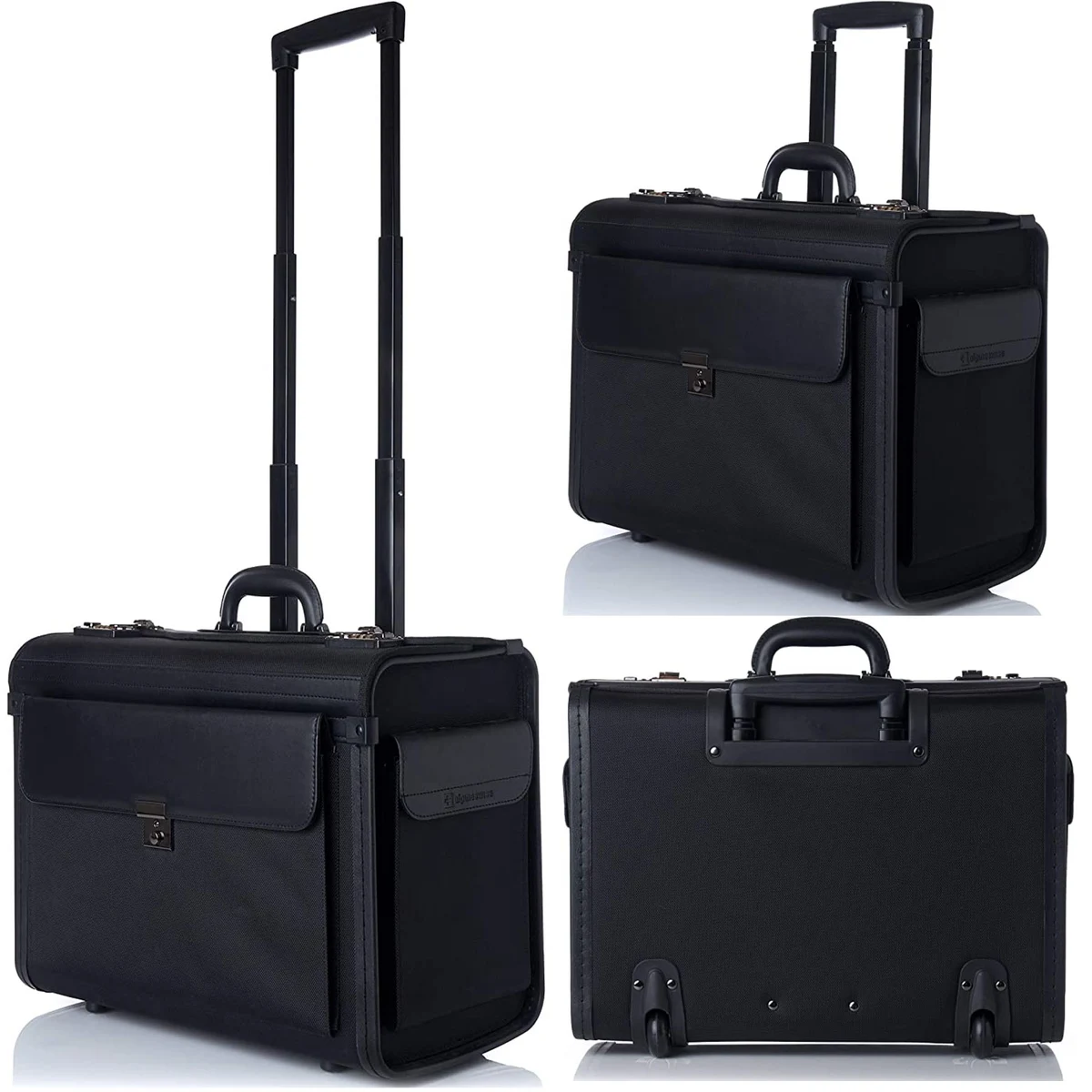 Rolling 17" Laptop Briefcase 1