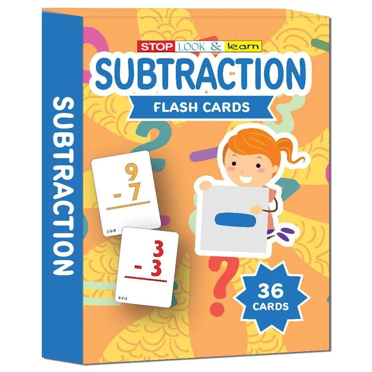 Flash Card Sets Subtraction 1