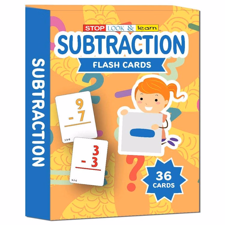 Flash Card Sets Subtraction