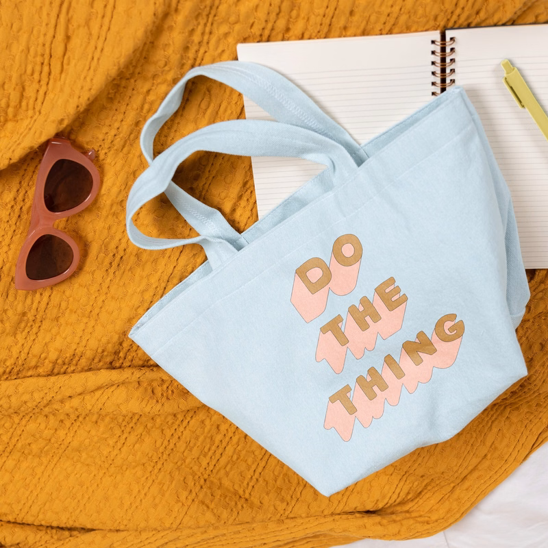 DUMPLING TOTE - DENIM