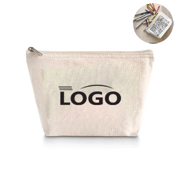 Custom Canvas Zipper Pouch 1