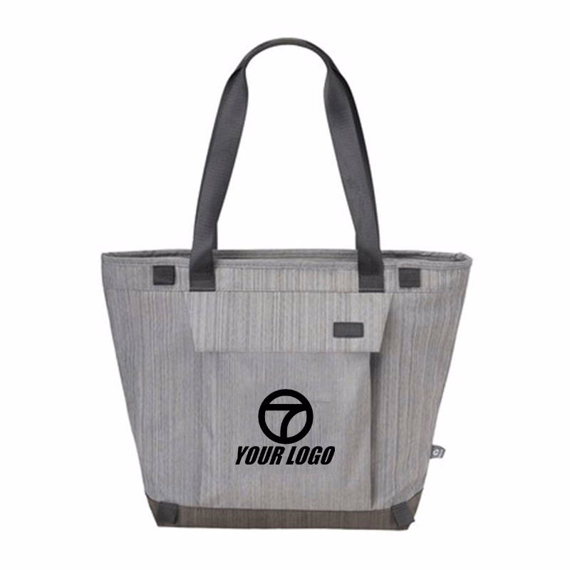 Custom Business Zipper Tote Bag