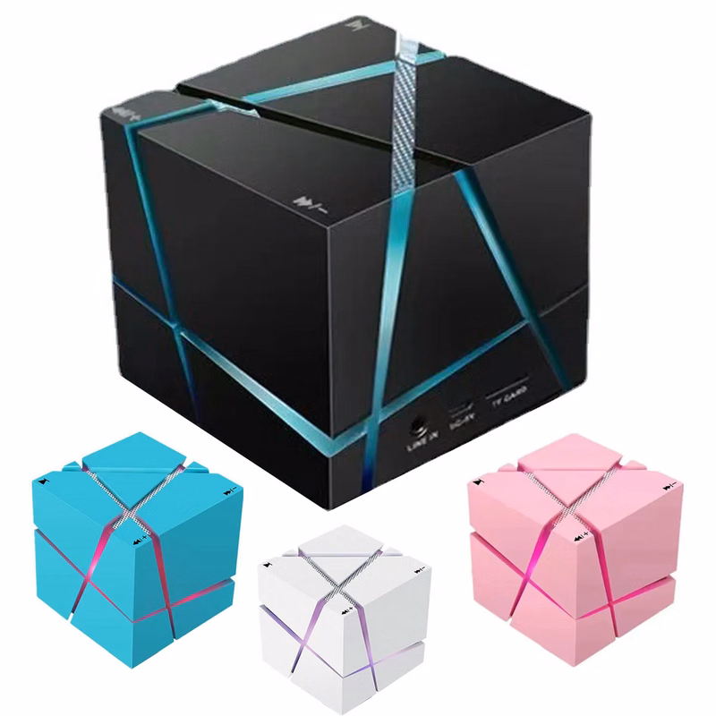 Bluetooth Speakers with Colorful LED Light