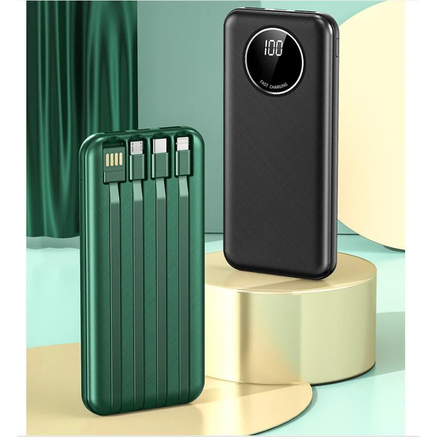 4 Built in Charging Cable 20000mAh Fast Power Bank 1