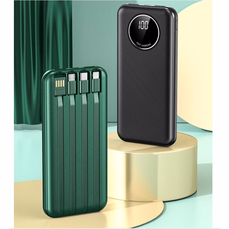 4 Built in Charging Cable 20000mAh Fast Power Bank