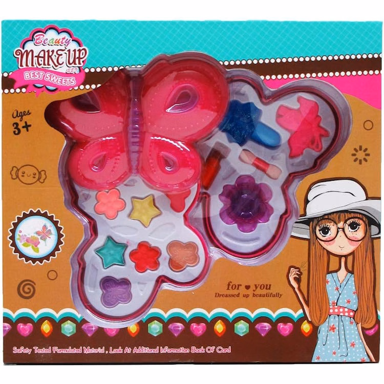 Kid's Butterfly Shaped Toy Makeup