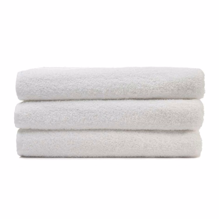 100% Cotton Towels - 30x60 White