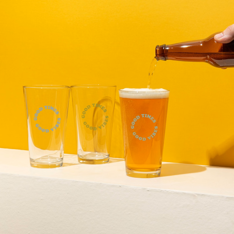 PINT GLASS 16 OZ.