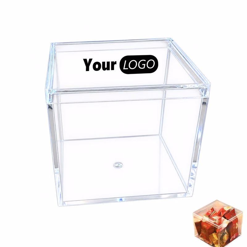 Clear Acrylic Display Box For Food Collectibles