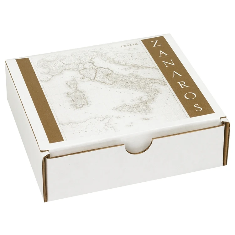 6 1/2" x 6" x 1 3/4" - B-Flute Inside Tuck Box 1