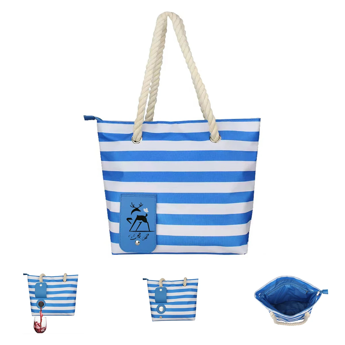Beach Wine Bag 7Th & Swag 1