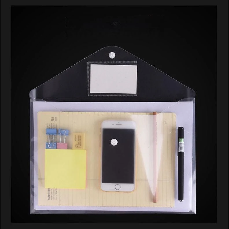 A4 Press-Seal Labeled Document Sleeve 1