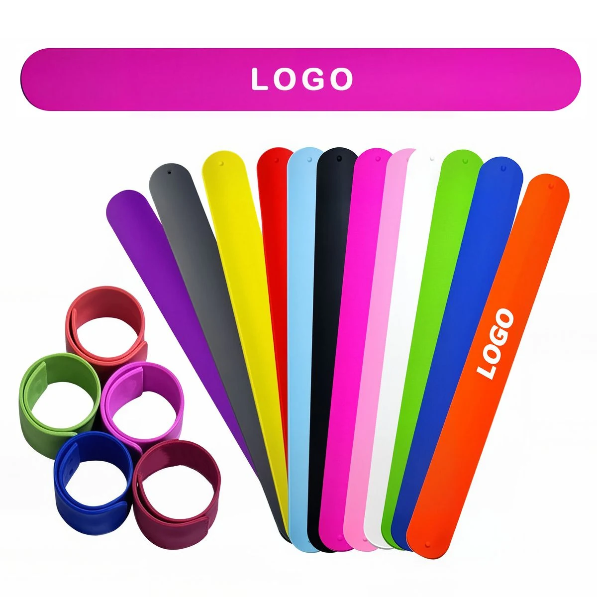 Custom Silicone Snap Bracelet 1