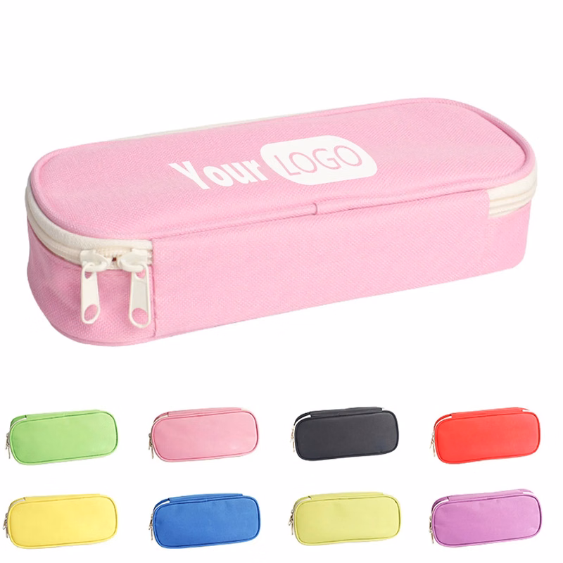 Canvas Large Capacity Pencil Case