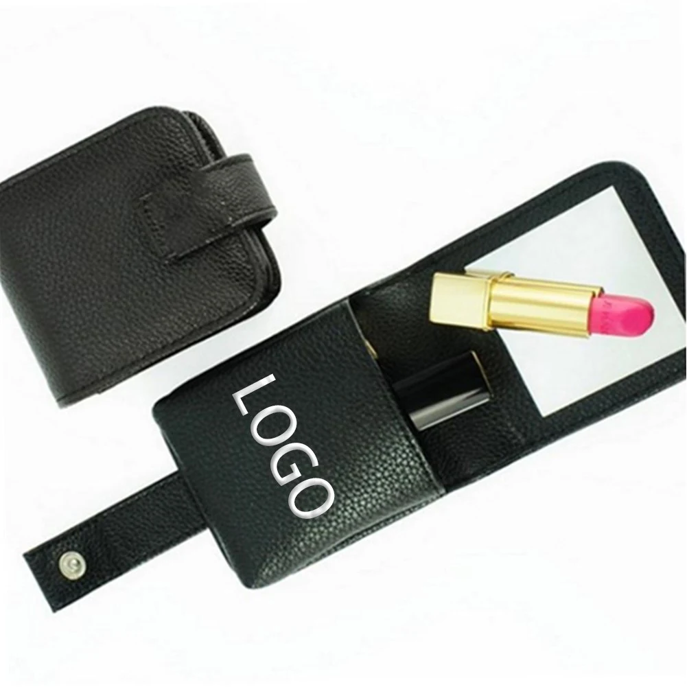 Portable Leather Lipsticks Organizer 1