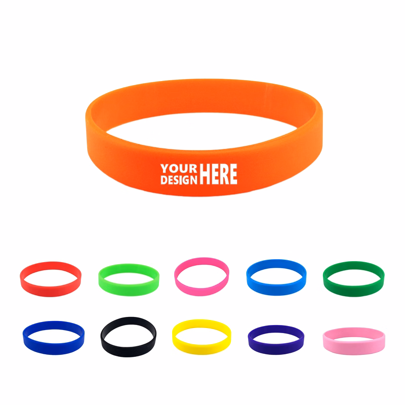 Personalized Silicone Sport Wristbands